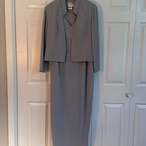 Gray Formal Gown 2 pc